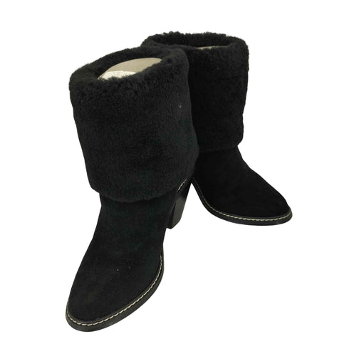 ダブルスタンダードクロージング DOUBLE STANDARD CLOTHING ムートンショートブーツ レディース  36 1/2